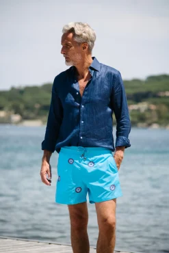 Best Sellers|Nouveauté<Les Canebiers All Over Kiki - Blue