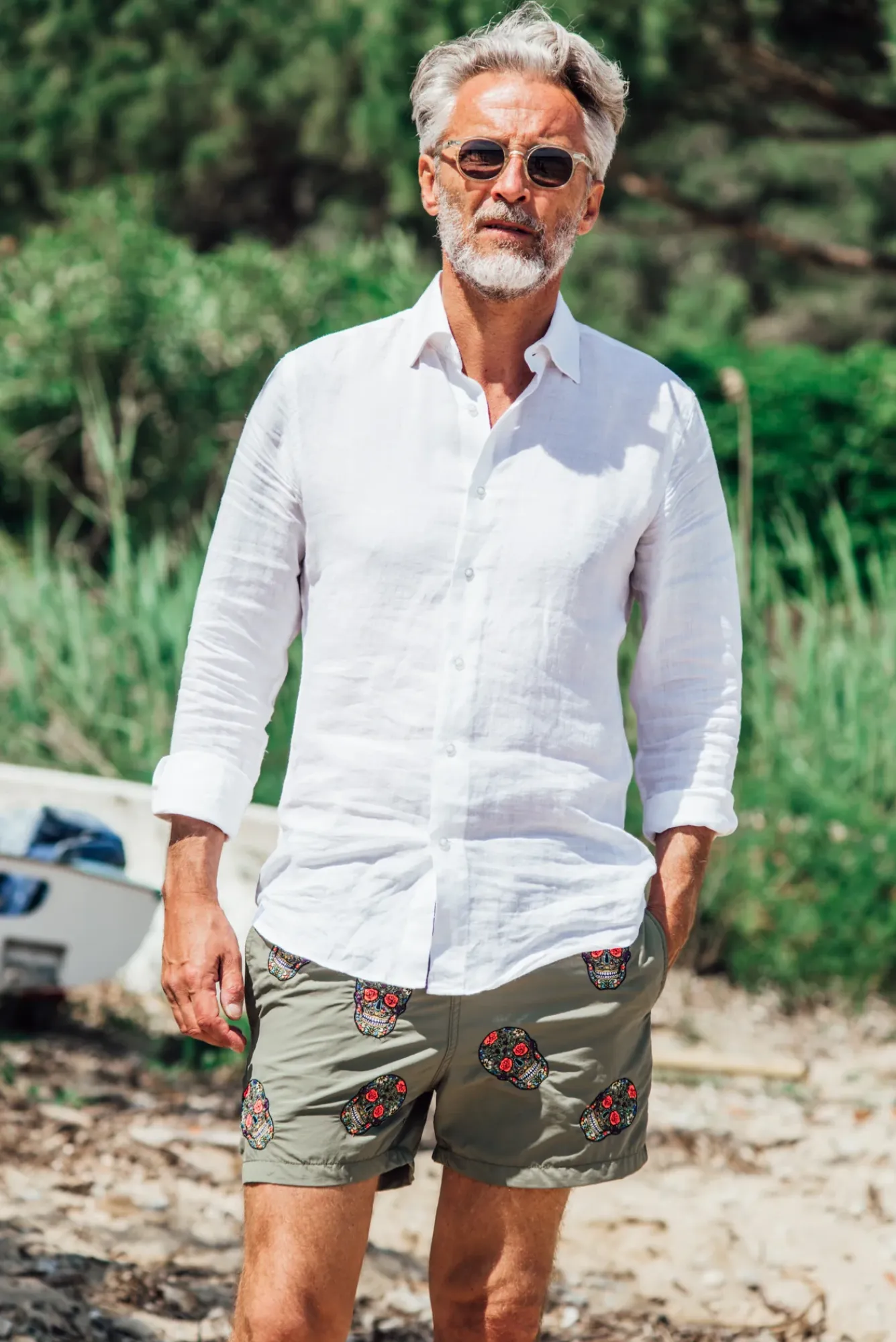 Mex|Best Sellers<Les Canebiers All Over Mex - Kaki