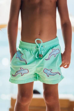 Garçons<Les Canebiers All Over Shark Kids - Green