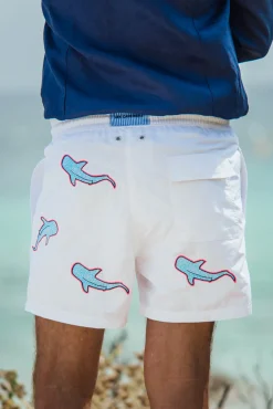 Shark|Best Sellers<Les Canebiers All Over Shark - White