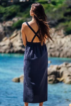 Robes<Les Canebiers Brigantine - Navy