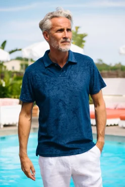 Polos<Les Canebiers Cabanon Polo - Navy