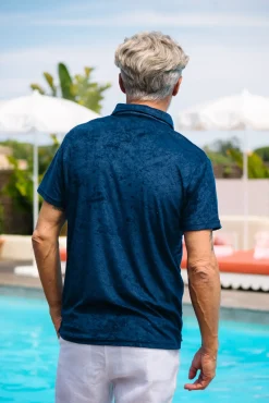 Polos<Les Canebiers Cabanon Polo - Navy