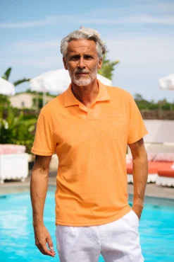 Polos<Les Canebiers Cabanon Polo - Orange