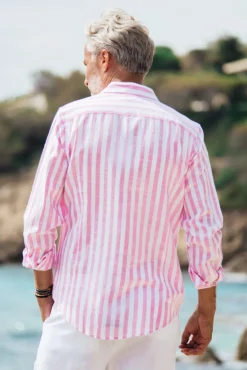 Chemises<Les Canebiers Divin Cotton - Pink Stripes
