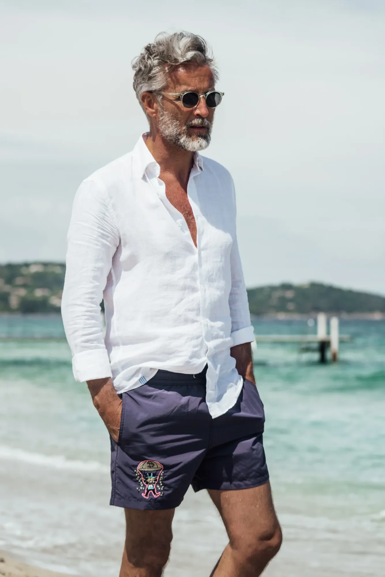 Monopoly|Best Sellers<Les Canebiers Ermitage Court Mono Golden - Navy
