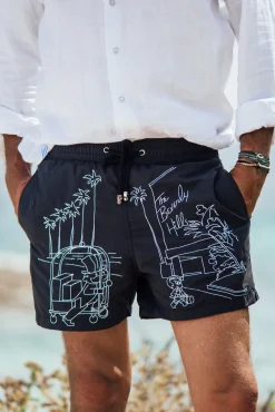 Places|Best Sellers<Les Canebiers Ermitage Monochrome Beverly Hills - Black