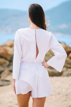 Robes<Les Canebiers Escudelier dress - White