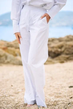 Pantalons<Les Canebiers Germondy Pants - White