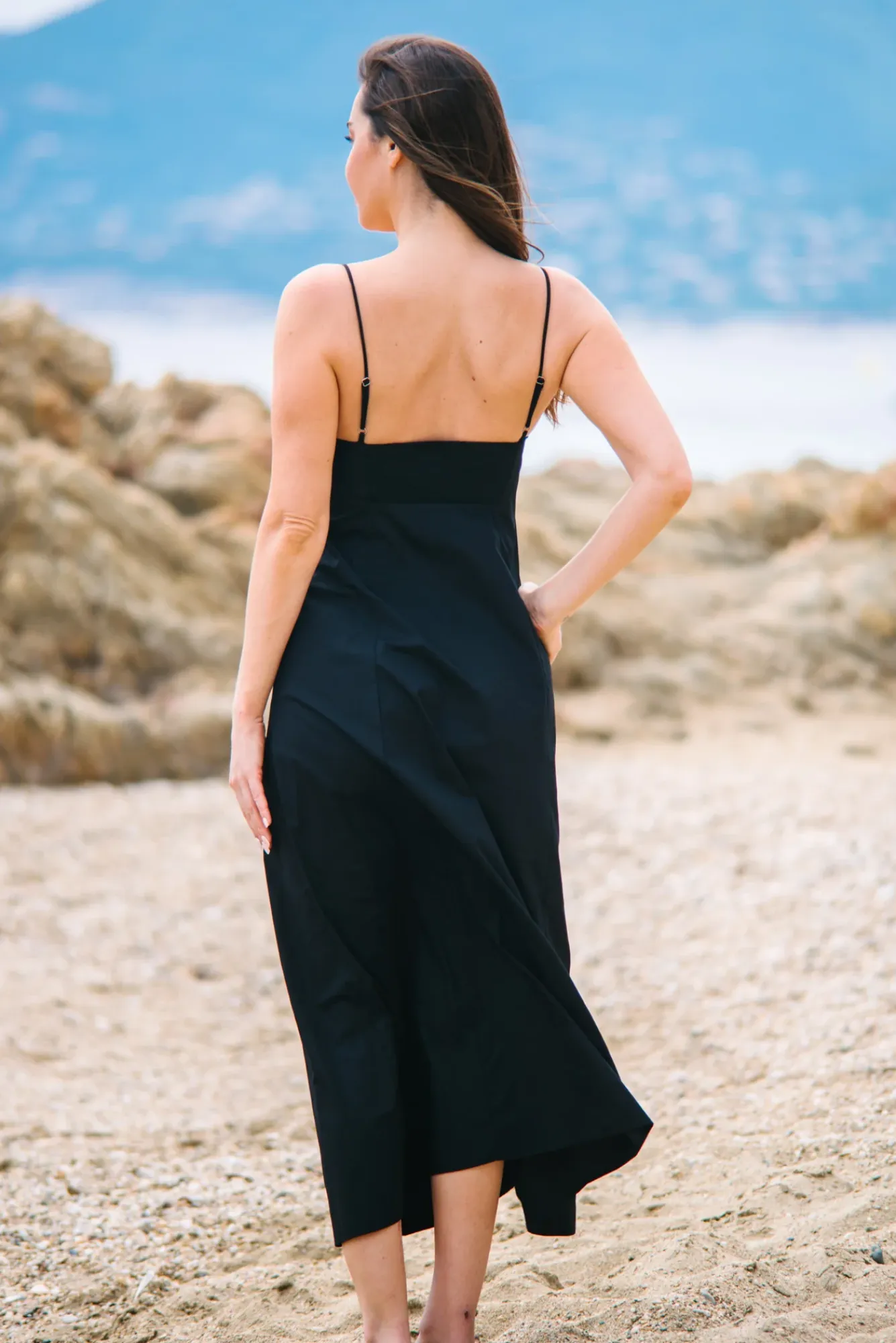Robes<Les Canebiers Iris - Black