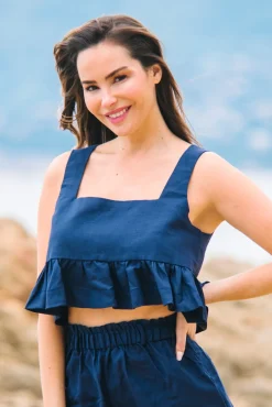 Ensemble<Les Canebiers Libellules - Navy