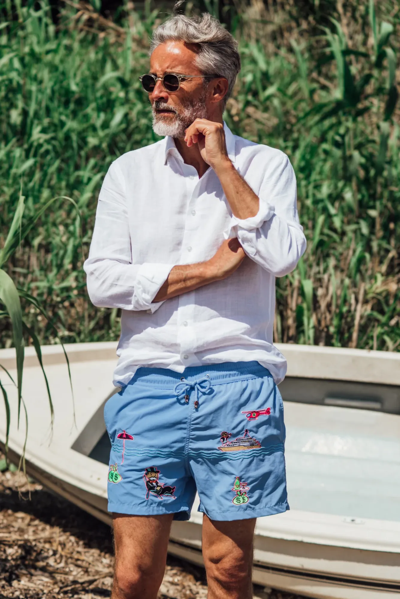 Places|Best Sellers<Les Canebiers Pampelonne - Blue