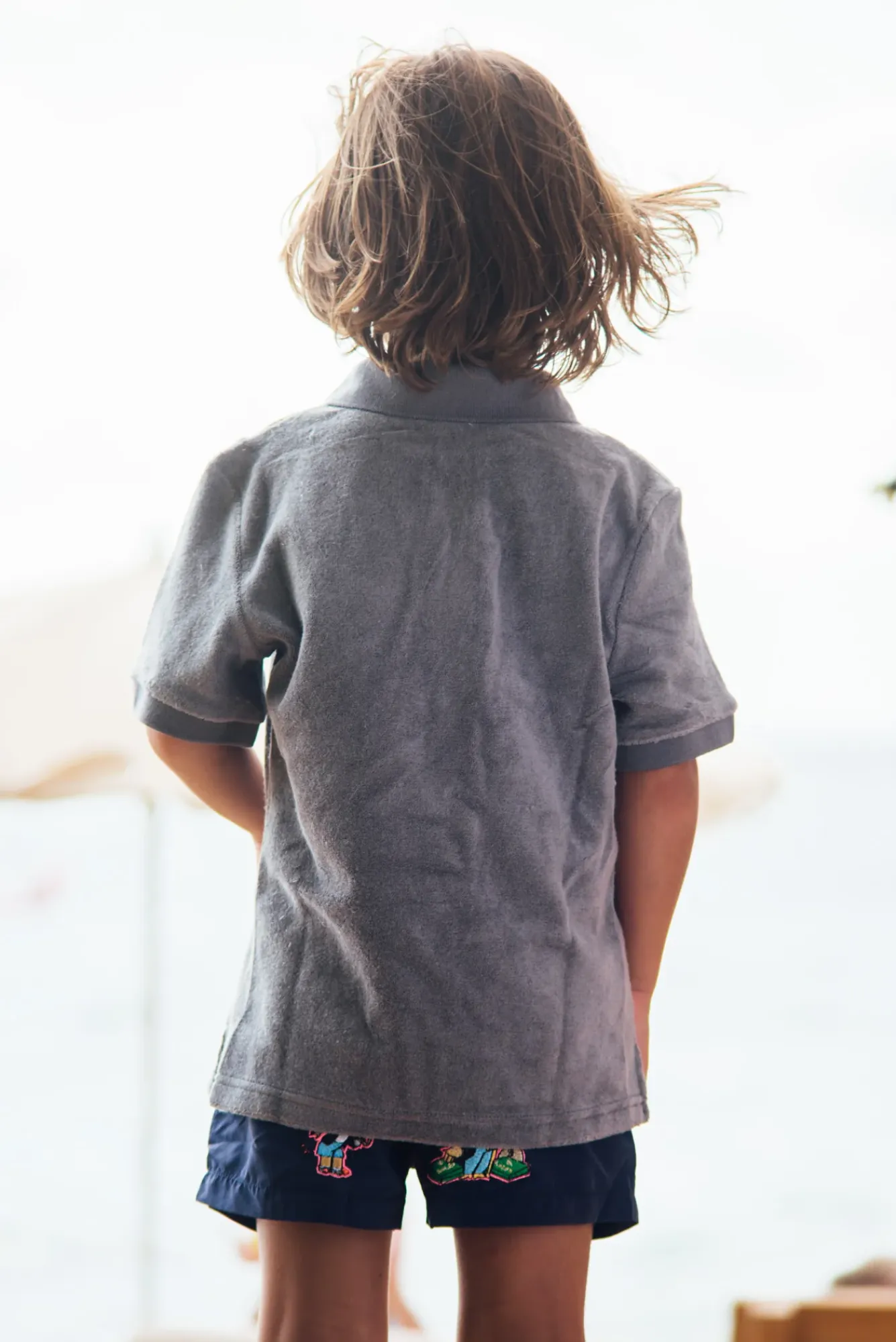 Garçons<Les Canebiers Polo Kids - Grey