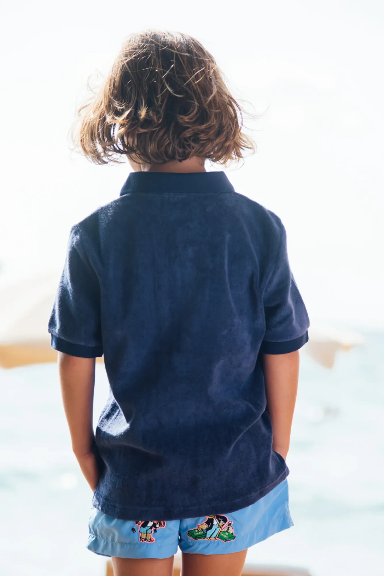 Garçons<Les Canebiers Polo Kids - Navy