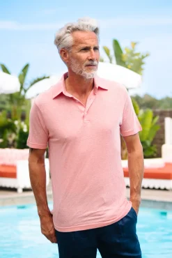 Polos<Les Canebiers Polo Salins - Light Pink