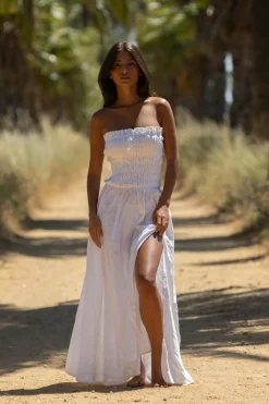 Robes<Les Canebiers Robe Allard - Blanc