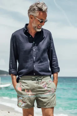 Places|Best Sellers<Les Canebiers Saint-Tropez - Green