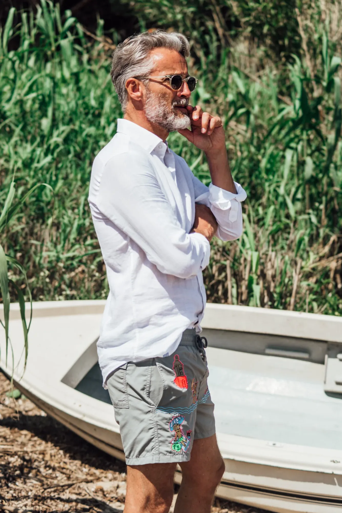 Places|Best Sellers<Les Canebiers Saint-Tropez - Grey