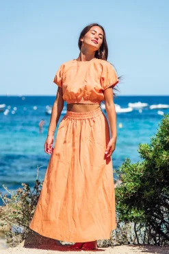 Ensemble|Jupes<Les Canebiers Sariette - Orange
