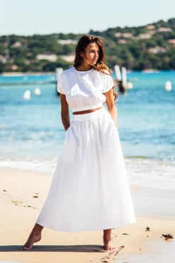 Ensemble|Jupes<Les Canebiers Sariette - White