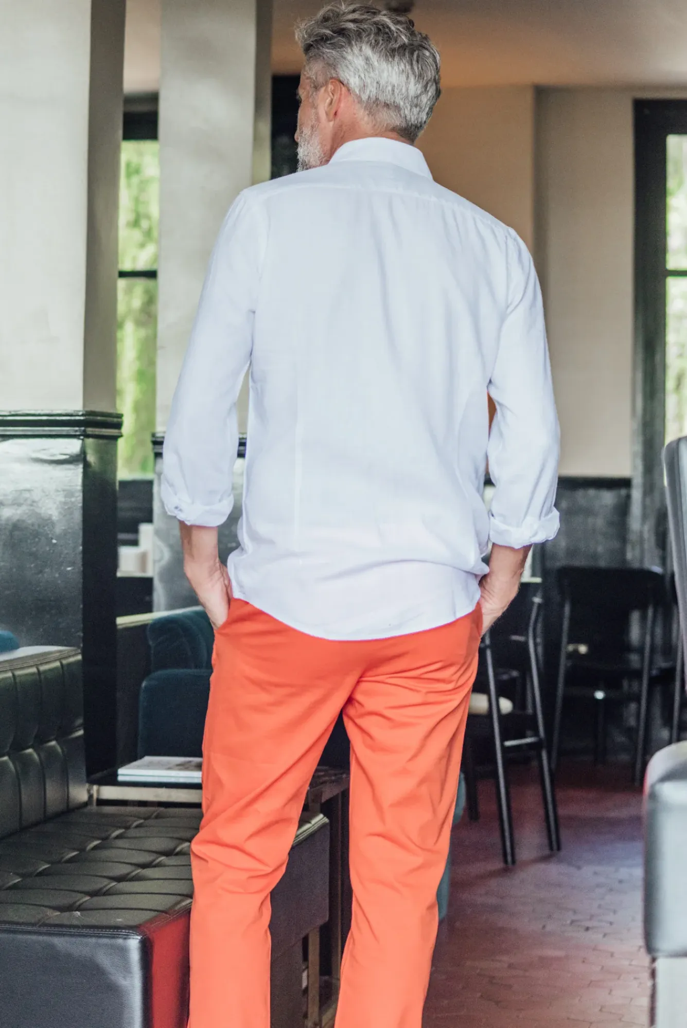 Pantalons<Les Canebiers Tartane pants - Orange