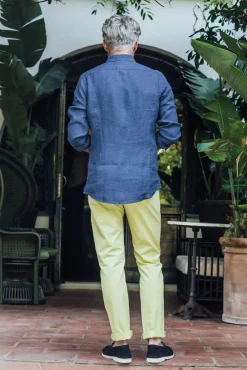 Pantalons<Les Canebiers Tartane pants - Yellow