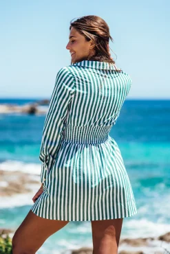 Robes<Les Canebiers Vignes - Green Stripes